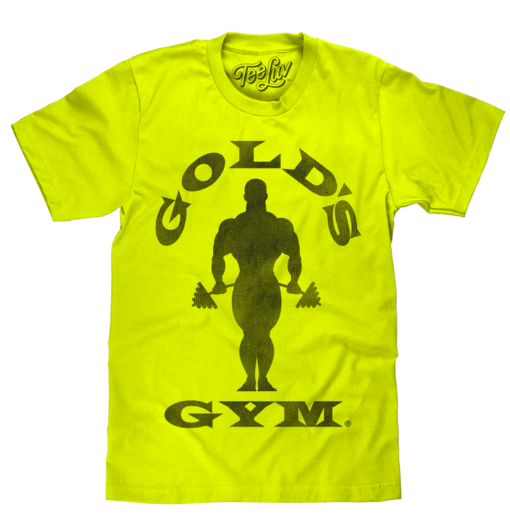Gold's Gym Strongman T-Shirt - Neon Yellow