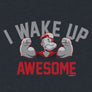 Popeye I Wake Up Awesome T-Shirt - Navy Heather