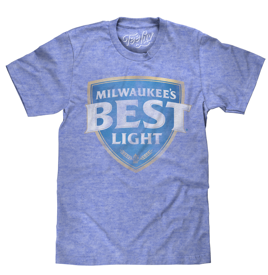 Milwaukee's Best Light Logo T-Shirt - Blue