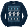 Yeti Christmas Crewneck Sweatshirt - Navy