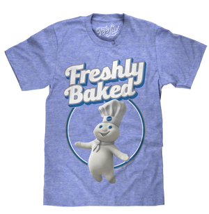 Pillsbury Doughboy Freshly Baked T-Shirt - Blue
