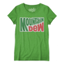 Women's Mountain Dew Scoopneck T-Shirt - Green