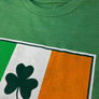 Ireland Flag with Shamrock T-Shirt - Green