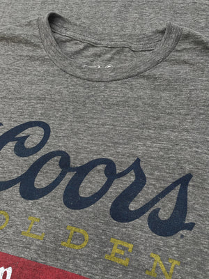Coors Banquet Beer Logo T-Shirt - Gray