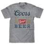 Coors Banquet Beer Logo T-Shirt - Gray