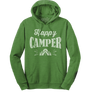 Happy Camper Hooded Sweatshirt - Green