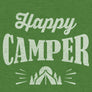 Happy Camper Hooded Sweatshirt - Green