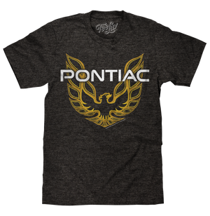 Pontiac Firebird Logo T-Shirt - Gray