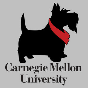 Carnegie Mellon University Scotty Dog T-Shirt - Gray