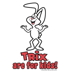 Trix are for Kids! Ringer T-Shirt - White and Red