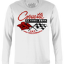 Corvette Stingray Long Sleeve T-Shirt - White