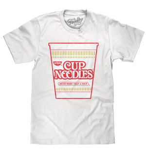 Cup Noodles T Shirt White Tee Luv