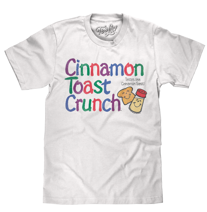 Cinnamon Toast Crunch Cereal Logo T-Shirt - White