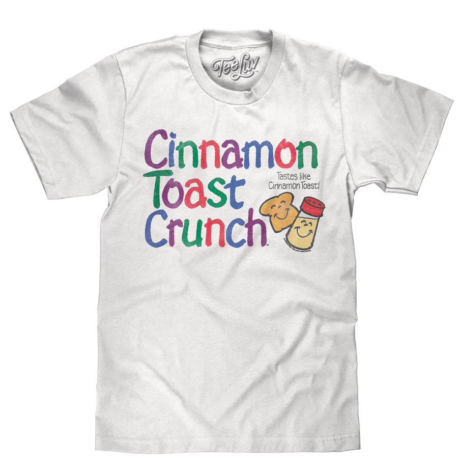 Cinnamon Toast Crunch Cereal Logo T-Shirt - White