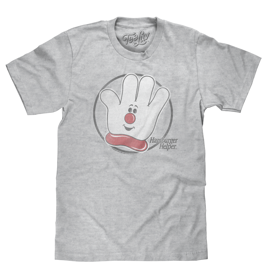 Hamburger Helper Logo T-Shirt - Gray