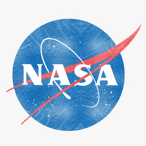 Distressed NASA Logo T-Shirt - White