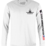 NASA Shuttle Long Sleeve T-Shirt - White