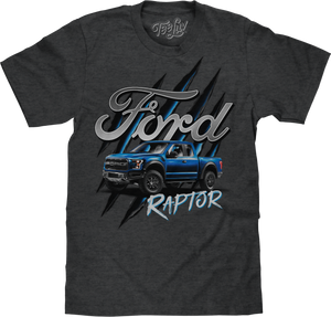 Ford F-150 Raptor T-Shirt - Gray