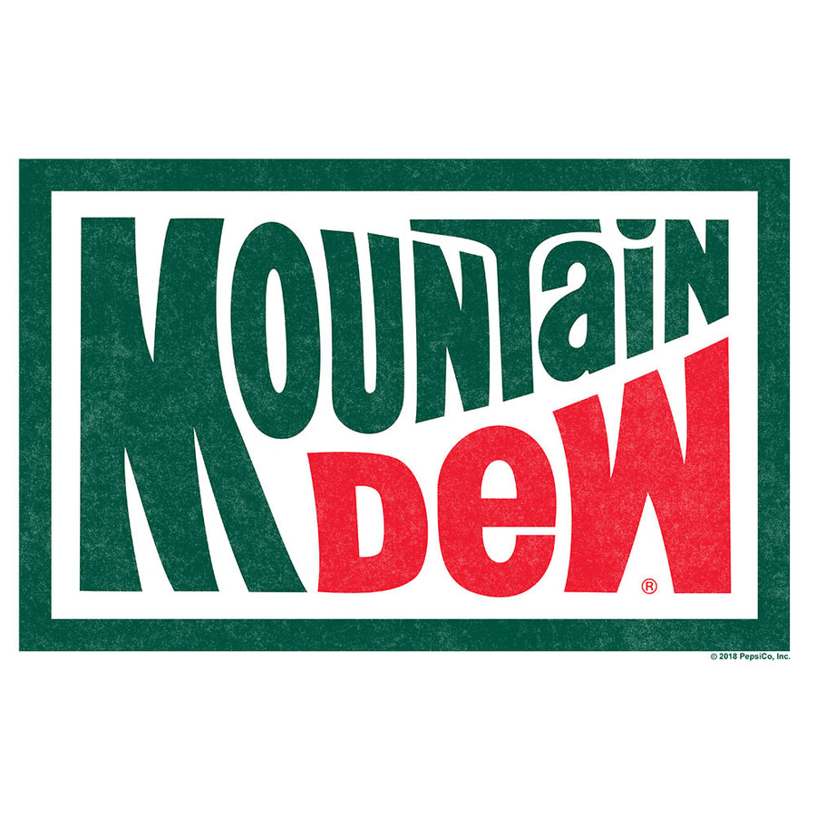 Retro Mountain Dew Logo Tank Top - White