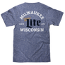 Miller Lite Milwaukee Wisconsin T-Shirt - Blue