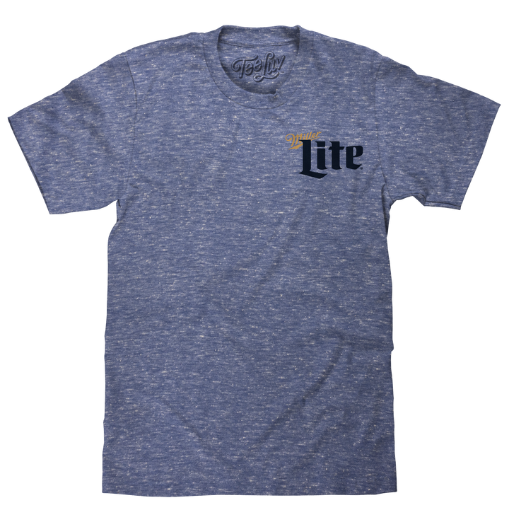 Miller Lite Milwaukee Wisconsin T-Shirt - Blue