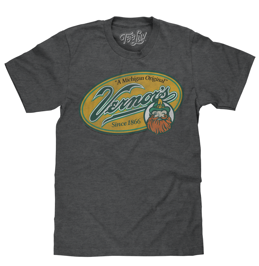 Vernor's Ginger Ale T-Shirt - Gray