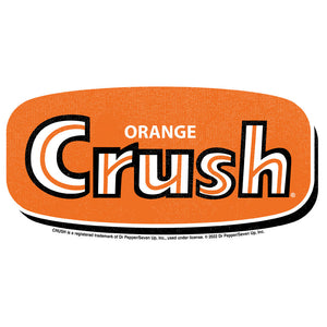 Retro Orange Crush Logo Tank Top - White – Tee Luv