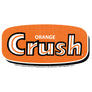 Retro Orange Crush Logo Tank Top - White
