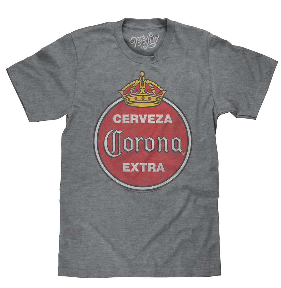 Cerveza Corona Extra Logo T-Shirt - Gray
