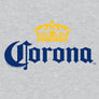 Corona Logo Pullover Hooded Sweatshirt - Gray