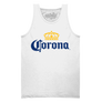 Corona Logo Tank Top - White
