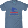 Tee Luv x Comfort Colors USPS U.S. Mail Eagle T-Shirt - Blue Jean