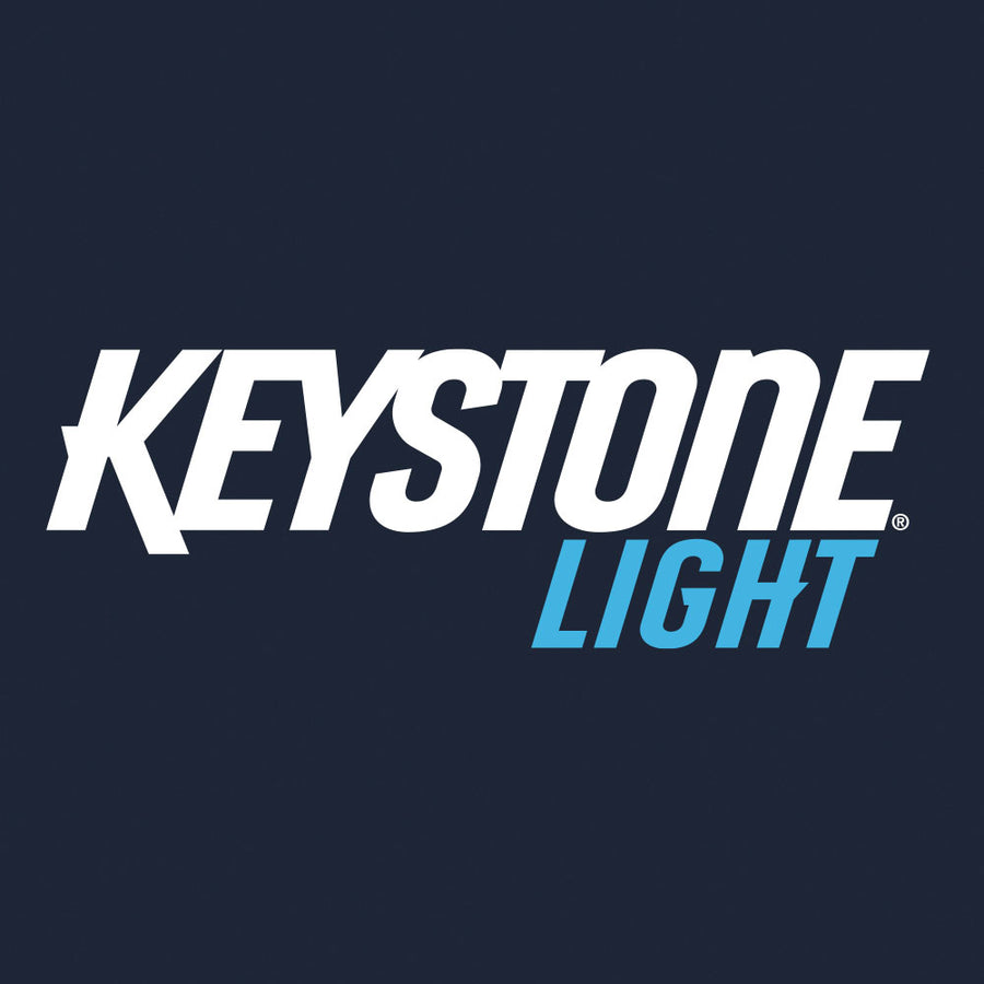 Keystone Light Beer T-Shirt - Navy Blue