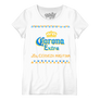 Corona Extra Watercolor Women's Scoopneck T-Shirt - White