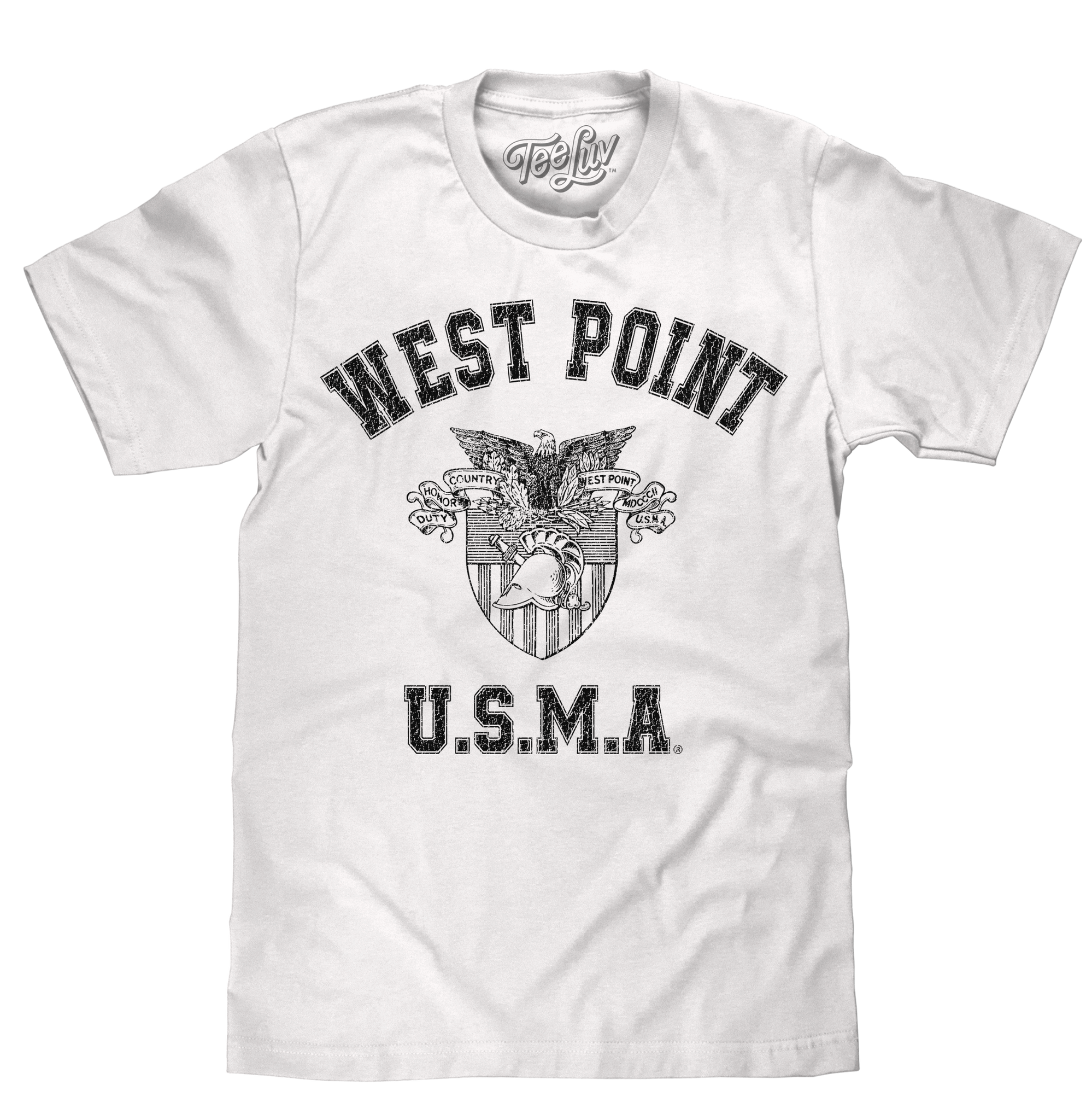 West Point U.S.M.A T-Shirt - White – Tee Luv