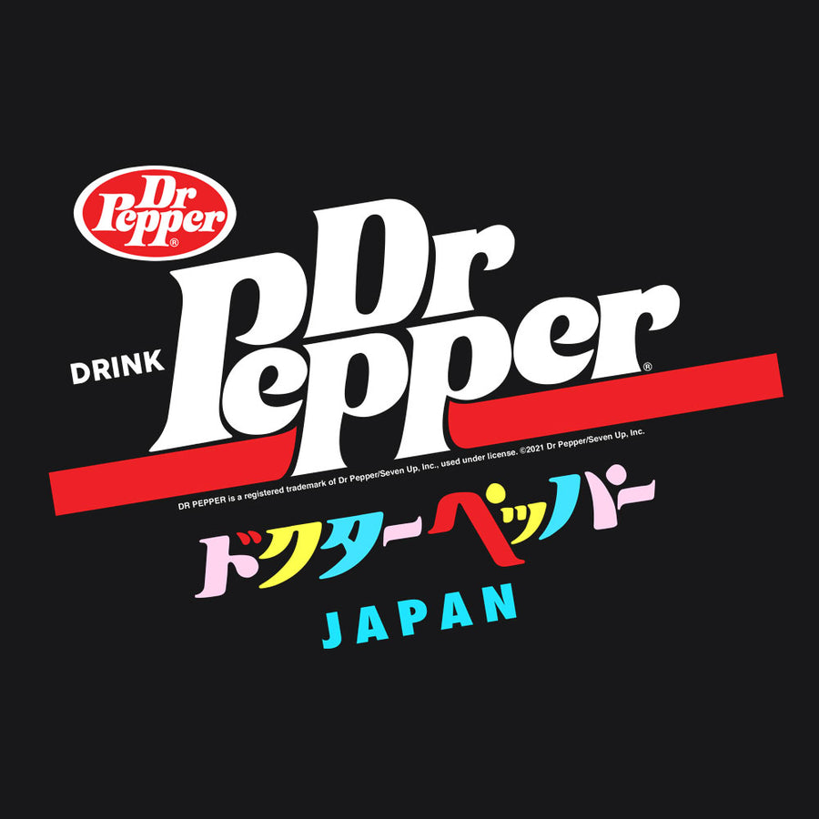Drink Dr Pepper Japan T-Shirt - Black