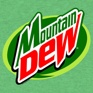 Mountain Dew Logo Big & Tall T-Shirt - Kelly Green Heather