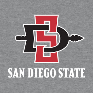 San Diego State University Hooded Sweatshirt - Gray