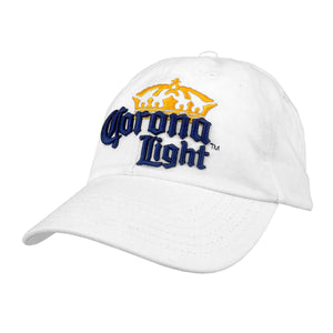 Corona Light Logo Hat - White
