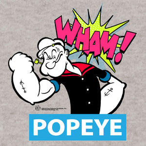 Popeye Big and Tall T-Shirt - Silver Gray