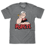 Retro Popeye T-Shirt - Graphite Gray Heather