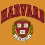 Harvard Veritas Shield College T-Shirt - Mustard Yellow