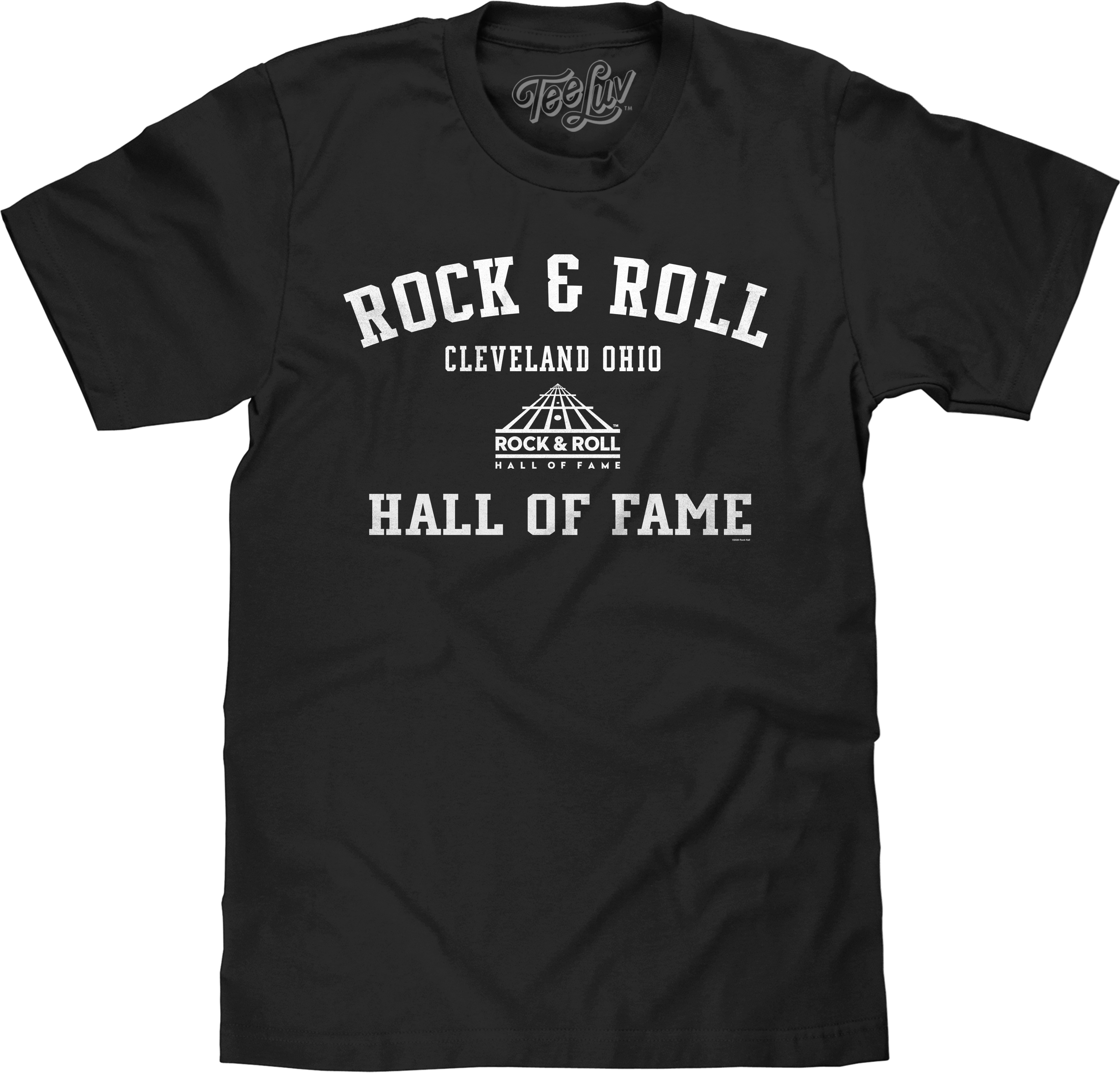 Rock and Roll Hall of Fame T-Shirt - Black – Tee Luv Rock and Roll Hall of Fame T-Shirt - Black – Tee Luv