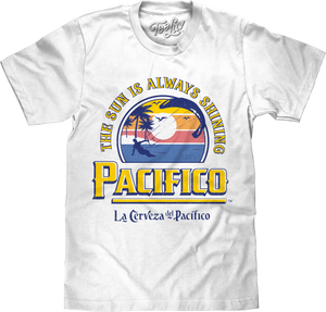 La Cerveza Del Pacifico Beer T-Shirt - White