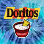 Cool Ranch Doritos Vintage Logo Tie Dye T-Shirt - Blue Jerry Tie Dye