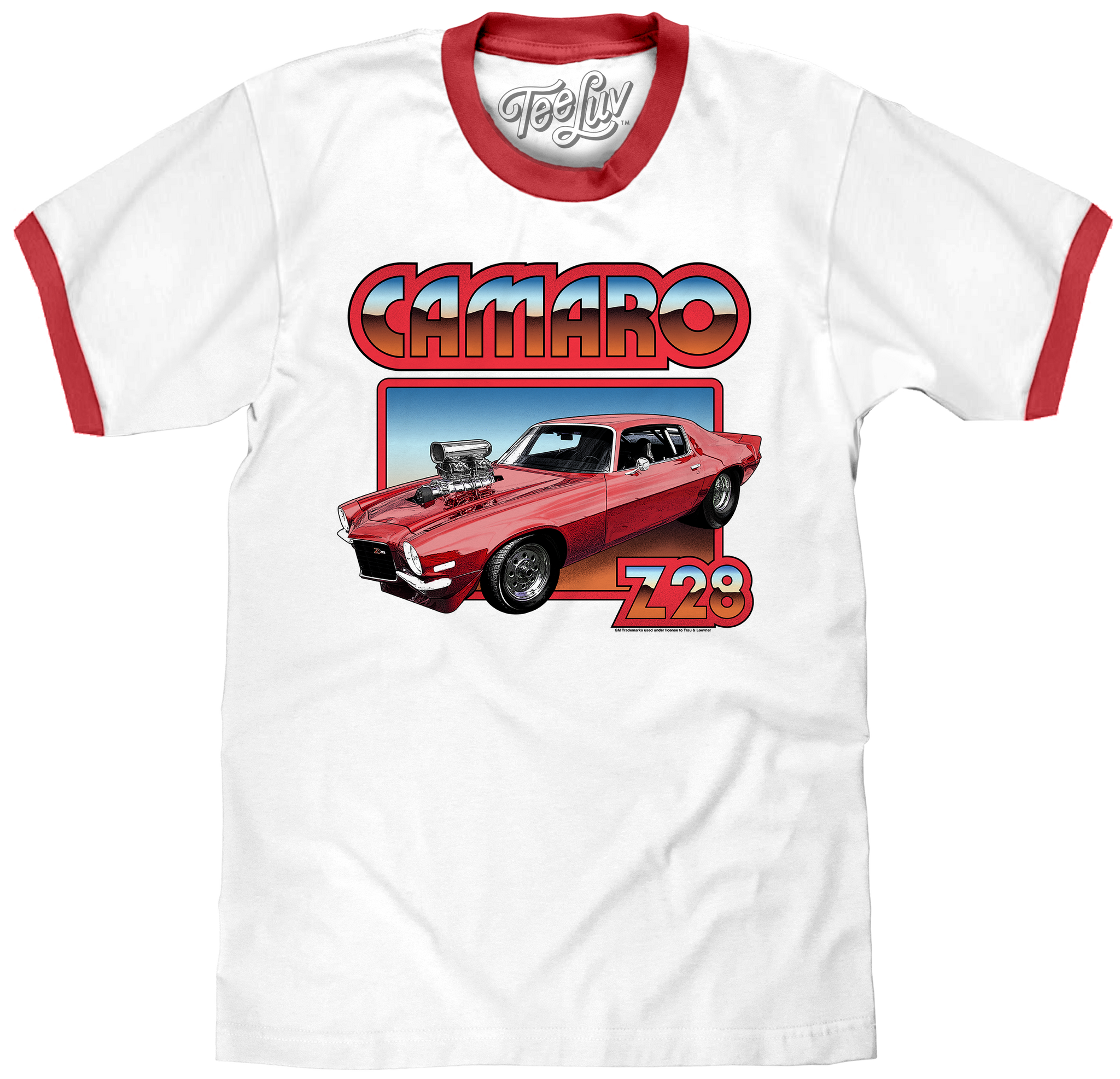 Chevrolet t online shirt red