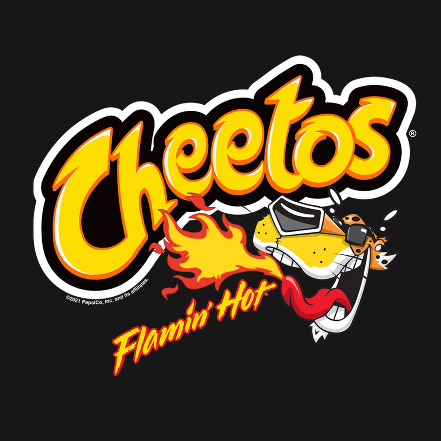 Flamin' Hot Cheetos Chester Cheetah T-Shirt - Black