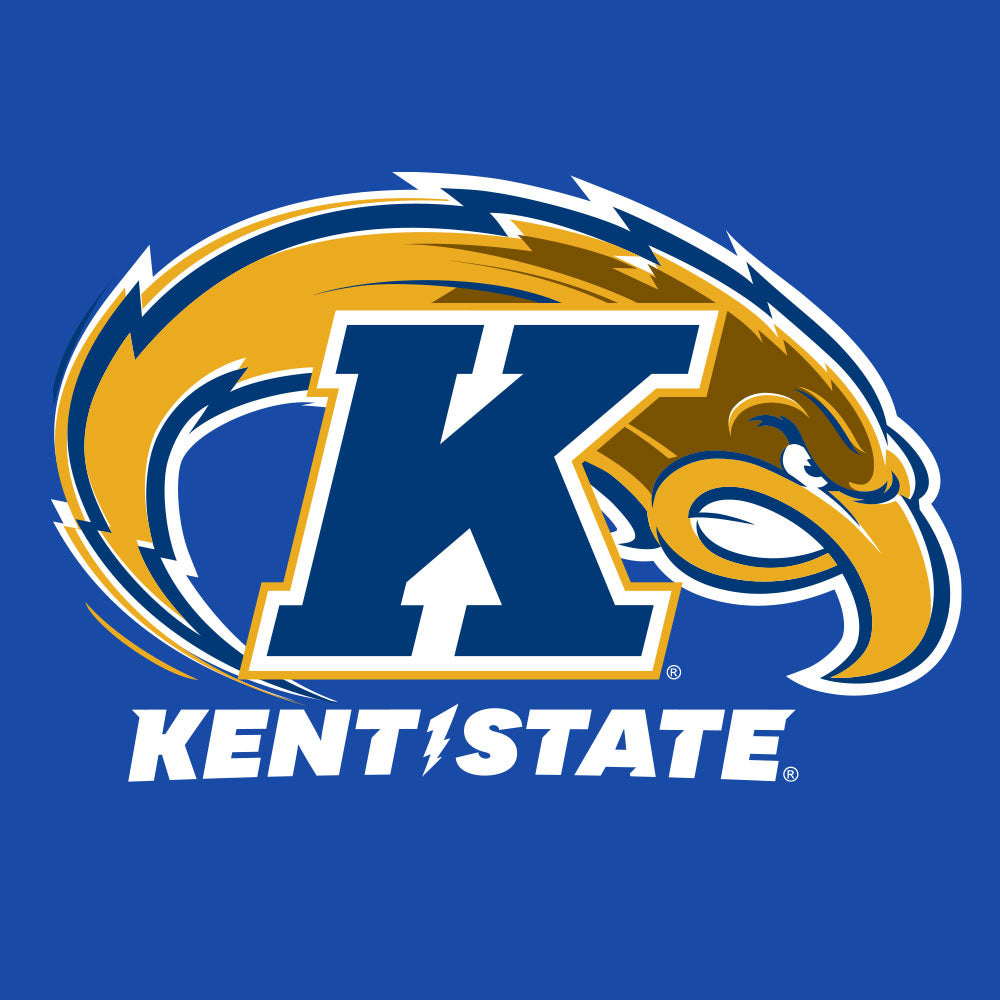 Kent State University Flash the Golden Eagle T-Shirt - Royal Blue – Tee Luv