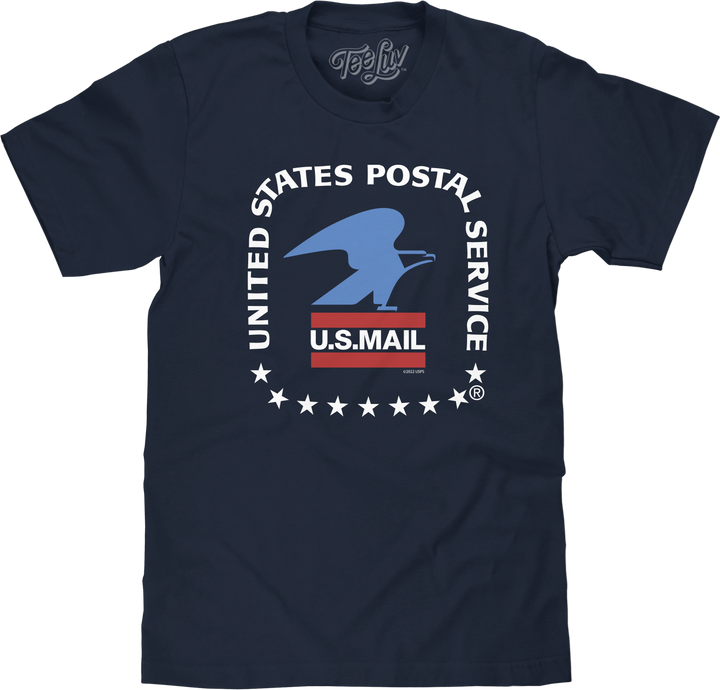 United States Postal Service U.S. Mail Eagle T-Shirt - Navy