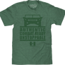 Faded Humvee T-Shirt - Forest Green Heather